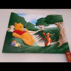Winnie the pooh wall hang up